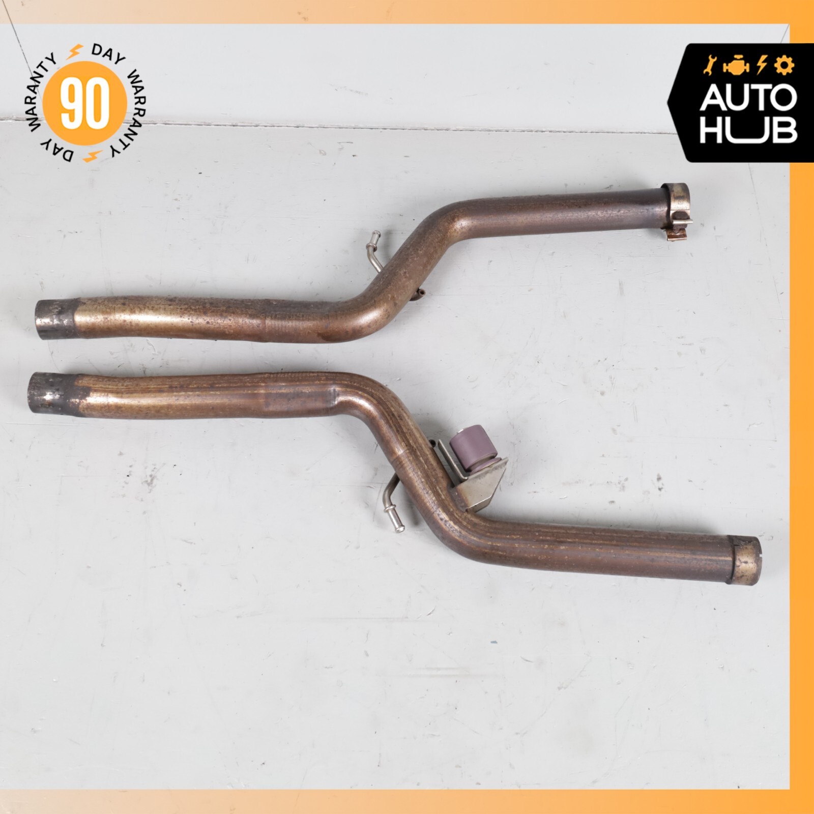 Maserati Quattroporte M139 Engine Exhaust Downpipes Right & Left Set OEM 71k