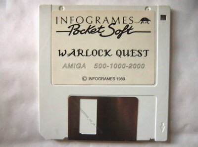 60735 Warlock Quest - Commodore Amiga (1989) 