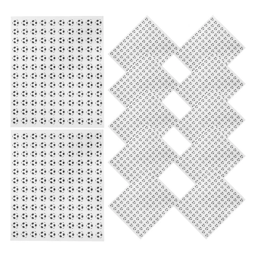  20 Sheets Fußball-Aufkleber Kind Fußball-Klebeaufkleber Ball-Themenaufkleber