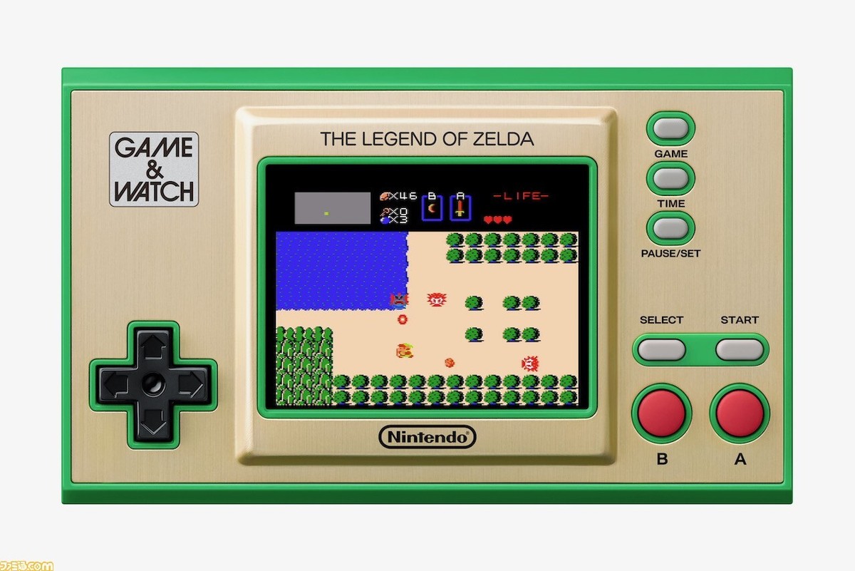 The Legend of Zelda Nintendo Game & Watch 35th Anniversary Console