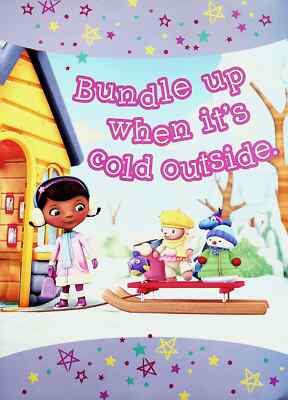 Bundle Up When Its Cold Outside - Doc McStuffins Mini Poster 8x11 Disney Junior