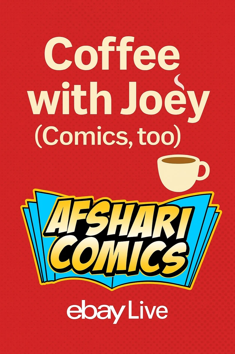 AFSHARI COMICS: Coffee with Joey (Comics, Too)