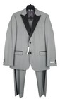 Alfani Gray Slim Suits & Blazers for Men