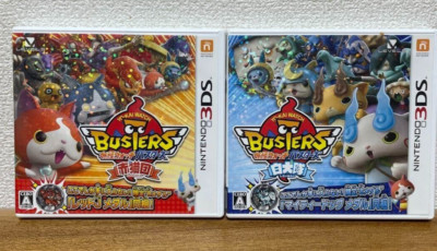 Yo-kai Watch Busters Red Cat Corps & White Dog Squad Nintendo 3DS Japan getestet