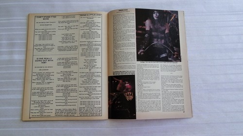 Vintage Magazine Hit Parader 1979 Kiss Keith Richards Joe Jackson John Waite 148 - Picture 17 of 20