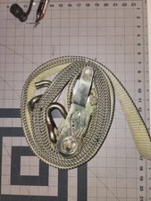 Ratchet Strap Tie-down Cargo Heavy Trucking Equipment Commercially 1-2 Ton -Used