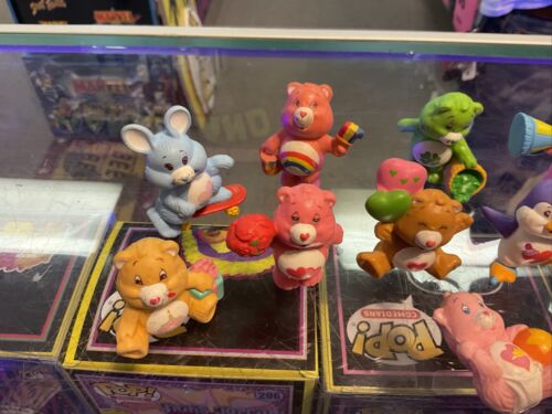 11 Posten Vintage Care Bears 1983 2"" PVC Minifiguren - Bild 2 von 3