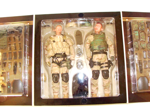 1:6 BBI Elite Force USAF D. Cunningham US Army Ranger E. Self Figures 2 Pack - Picture 10 of 12