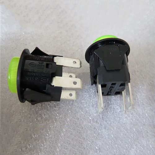 20MM SB-53 Runde Knopfschalter 4Pin &Licht selbstsicherndem Netzschalter 16A250V - Bild 3 von 7