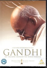 GANDHI (1982) - Ben Kingsley, John Gielgud, John Mills - DVD *NEW & SEALED*