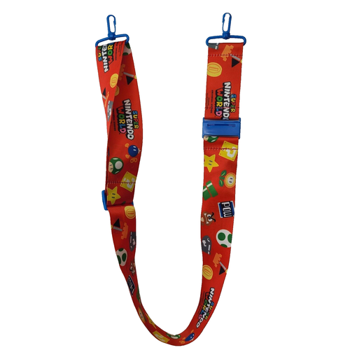 Super Nintendo World Mario Star Popcorn Bucket Strap Only Universal Studios