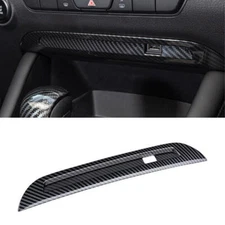 For Mazda 3 Axela 2019-22 Carbon Fiber Look Central USB Socket Switch Frame Trim