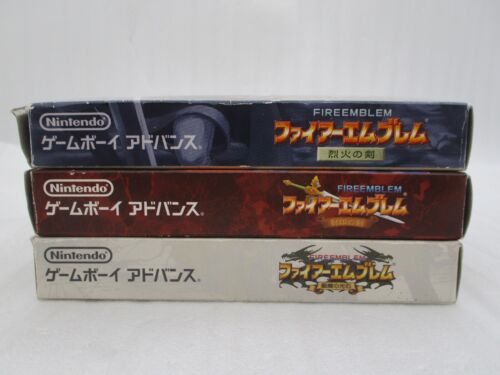 GBA Fire Emblem Seima no kouseki, Fuuin & Rekka no Ken 3Games w/ Box Japan FE - Picture 3 of 15