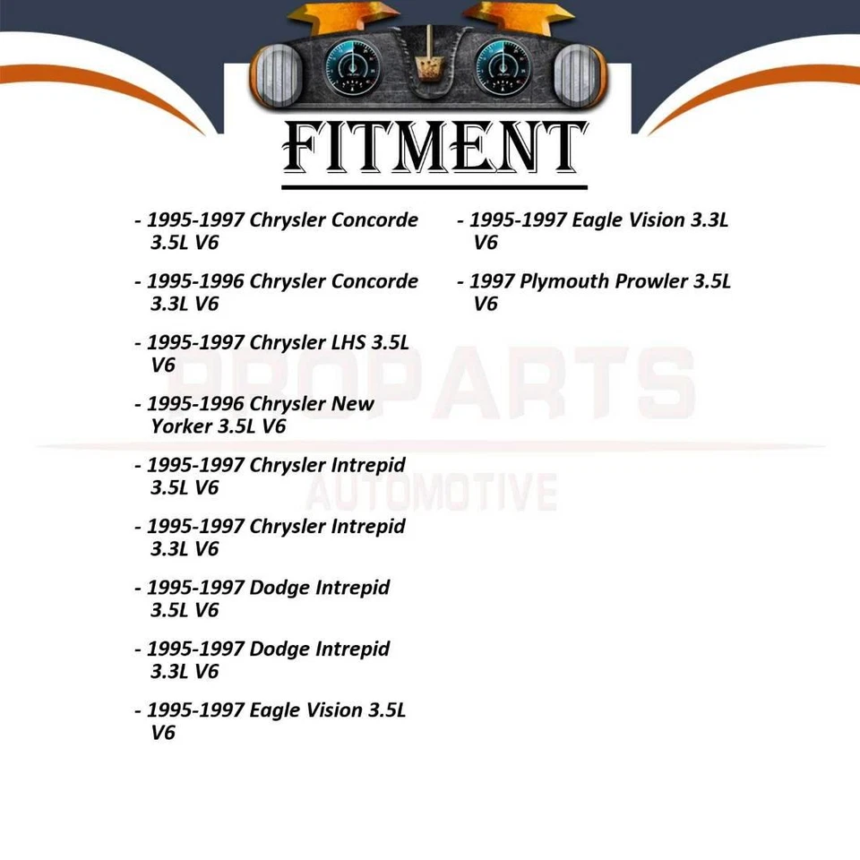 Bomba de dirección asistida 1 pieza para Eagle Vision 1995-1997 3,3 L Foto 2 de 4