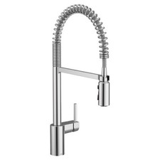 5923 Align Chrome One-Handle Pre-Rinse Spring Pulldown Kitchen Faucet
