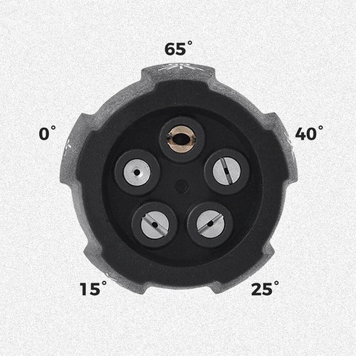 5 In1 Nozzle Pressure Washer 1/4" Quick Connector Head Tips for Karcher K2-K7 AU - Picture 7 of 13