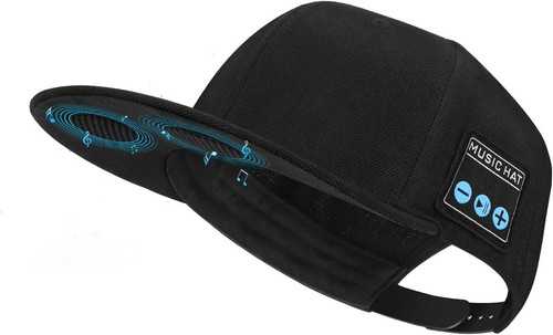 Adjustable Wireless Bluetooth Speakerphone Cap - Outdoor Sport Baseball Hat - Imagen 3 de 10