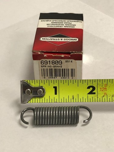 PIEZA BRIGGS & STRATTON # 691809, REEMPLAZOS DE RESORTE DE FRENO DE ACERO # 261647 Y MÁS-OEM - Imagen 3 de 4