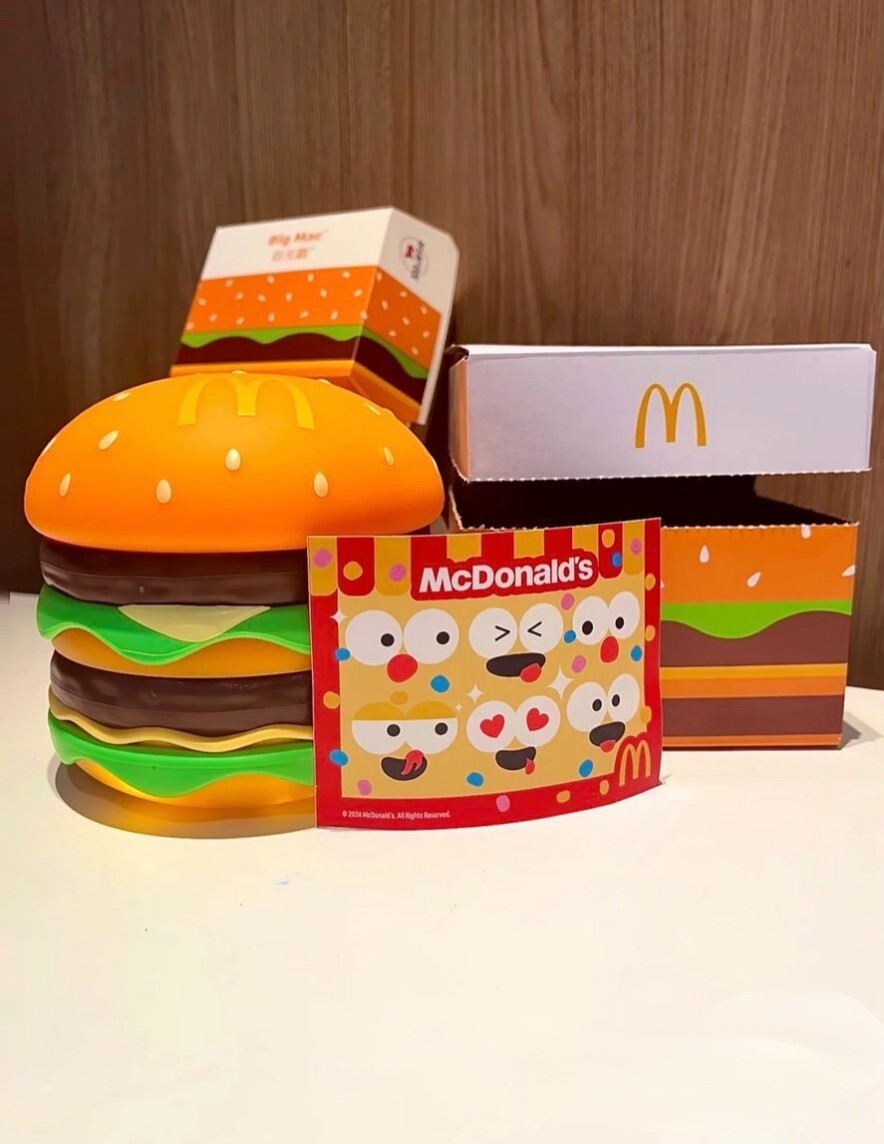 McDonald's Hamburger マクドナルド ハンバーガー ランプ 2024 Mcdonald's Hamburger Lamp Light Night Lamp New In Box