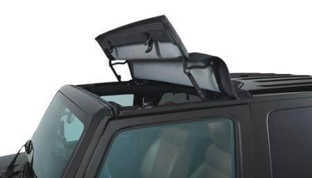 Bestop Sunrider® for Hartop Black Twill For 07-18 Jeep Wrangler JK JKU 52453-17 - Picture 7 of 10
