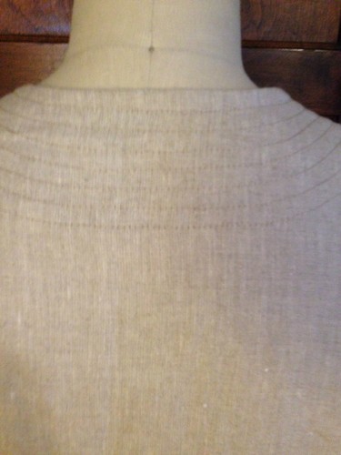 Bibi 1x NWT 100% Linen Tie Front Tunic Blouse - Picture 9 of 9