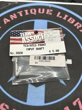 Team Associated. TC3/NTC3 Front INPUT SHAFT. Item #3920 New Old Stock.