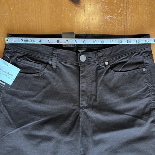 Calvin Klein Womens Power Stretch Skinny Crop Jeans (Black, Size 12) **NEW** - Picture 11 of 14