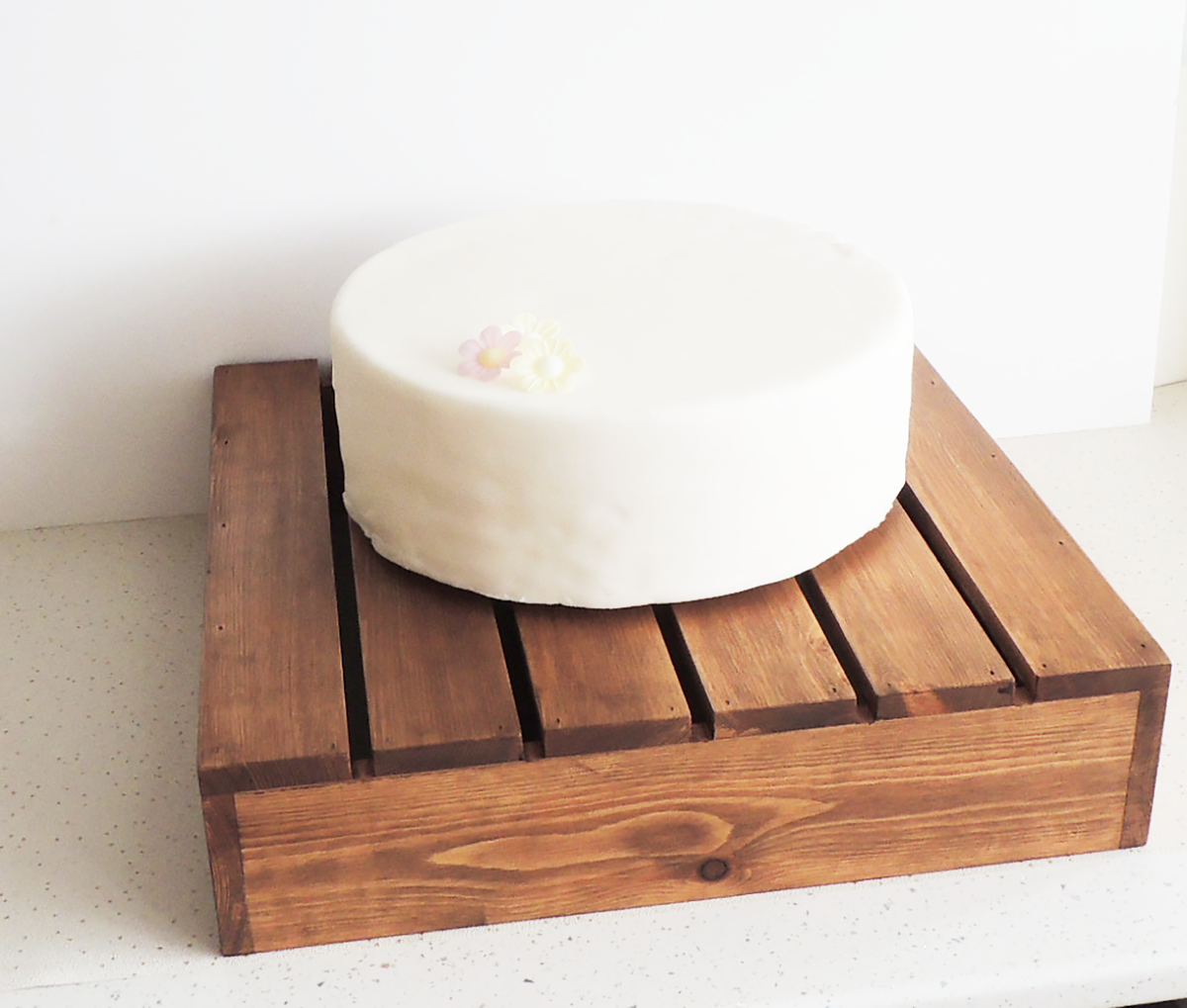 Wooden Handicraft Wooden Box Cake Stand Wedding Cake Stand, Wooden