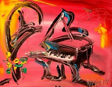 PARIS ROOM  Modern Abstract  BY KAZAV  Original Oil Painting  IMPRESSIONIST