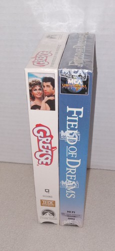Lot of 2 VHS Field Of Dreams & Grease Watermark NEW SEALED RARE - Picture 3 of 10