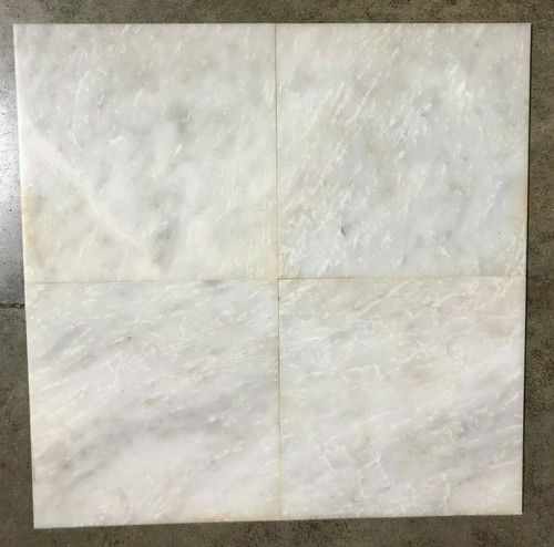 12x12 Tile White Marble Remodel Stone Honed Wall (10 Square Feet) T-76 - Picture 4 of 5