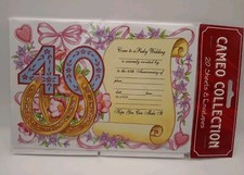 20 Ruby Wedding Party Invatations 40th Anniversary Invitation CHEAPEST ONLINE