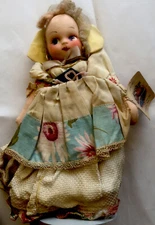 Cloth Doll Molly'e Dutch Girl Rag Doll Mollye Cloth Doll Vintage With Tag