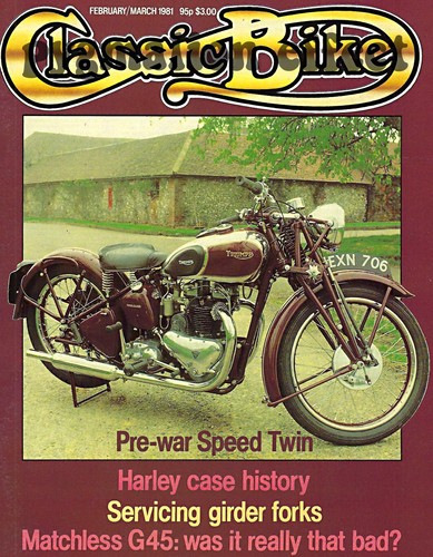 Classic Bike - 1937 Triumph 5T 1951 350cc Douglas 80 Plus 1955 500 Matchless G45 - Foto 1 di 3