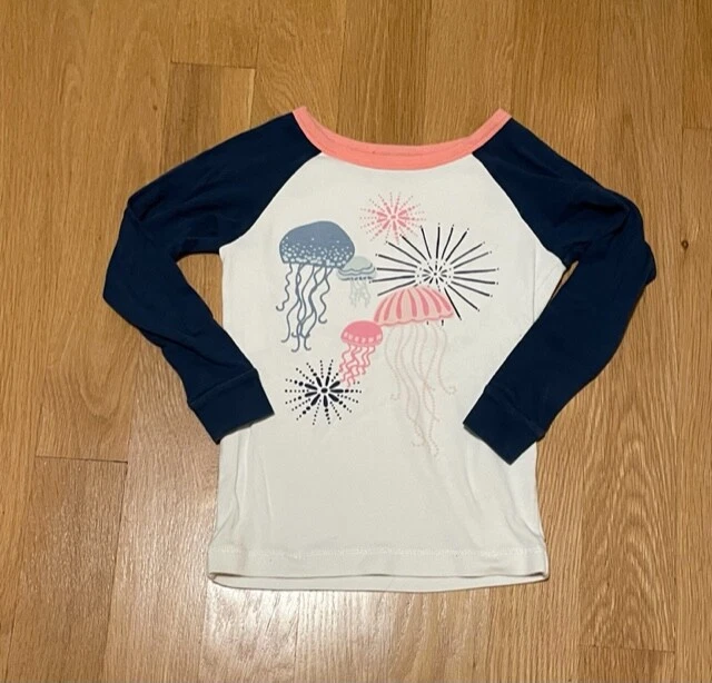 Girls Tea Collection Long Sleeve Pajama Set Pjs Size 3 3T EEUC - Imagem 2 de 4