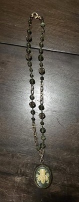 Gothic vintage-inspired Skull Top Hat Guns, Roses Locket Necklace