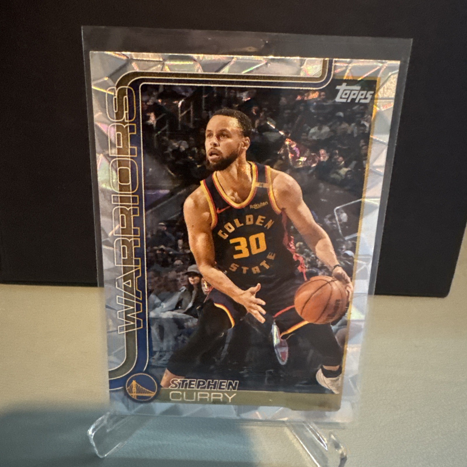 2025-26 Topps Steph Curry Diamante Parallel #135 Warriors Basketball