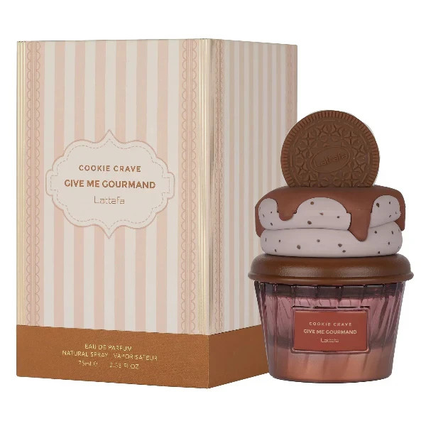 Lattafa Cookie Crave Give Me Gourmand 75ml EDP Perfume Vanilla Cocoa