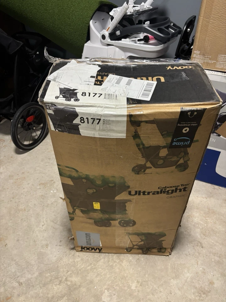 Joovy Caboose Too Ultralight Graphite Stroller - Image 2 of 4