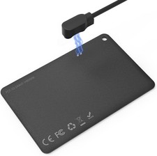 Wallet Tracker Card, Rechargeable Smart Card Works with Apple Find My iOS Only ,