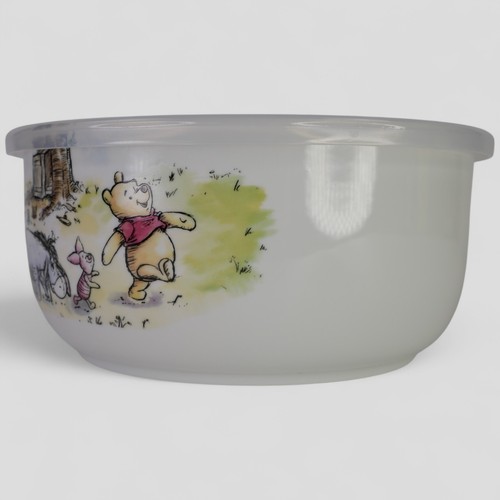 Disney Storage Bowl Winnie the Pooh Ceramic Serving Dish with Vented Lid Zrike - Picture 3 of 14