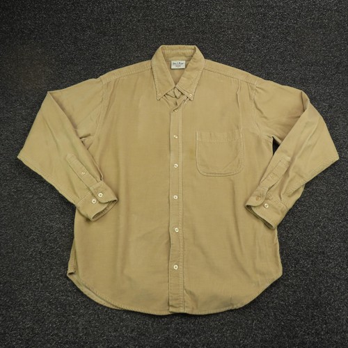 Steve & Barry's Shirt Mens Small Corduroy Button Down Long Sleeve Pocket Casual