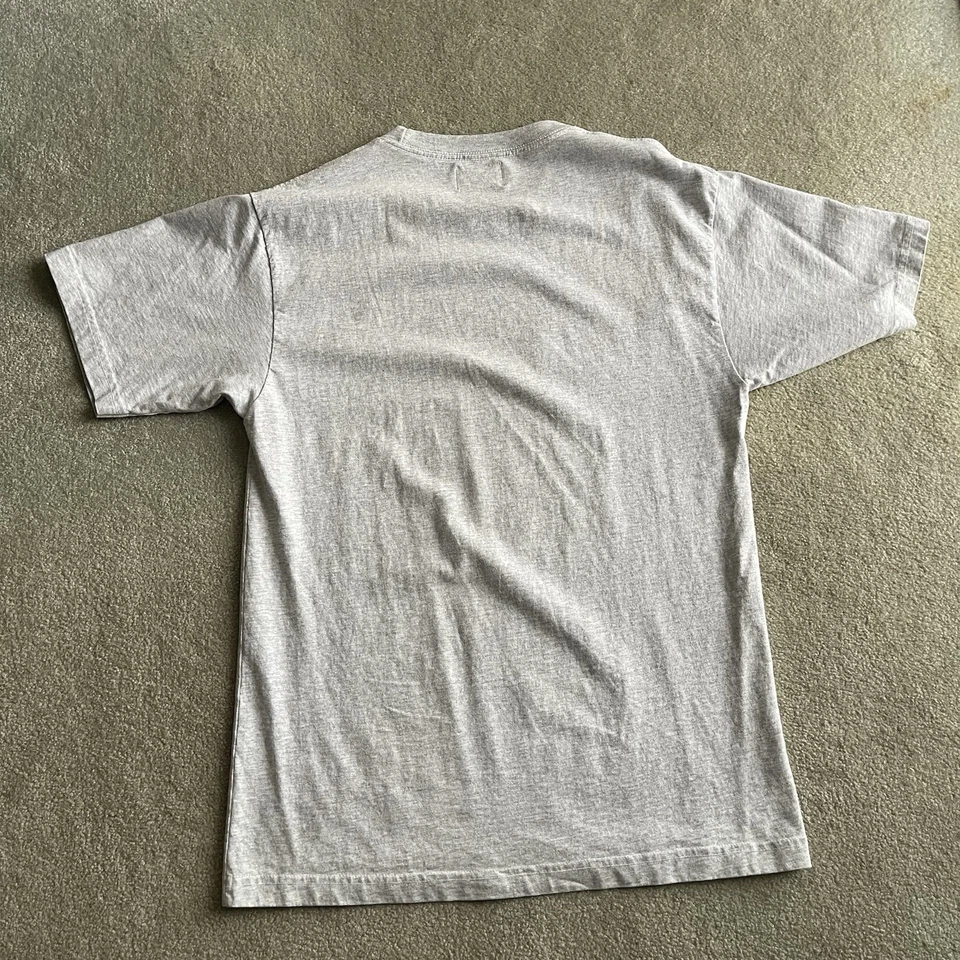 Metropolitan USA NYC Monopatín Streetwear Skyline Logo HUF Camiseta Gris Talla M Foto 4 de 4