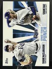 2023 Topps Series 1 - One-Two Punch Shane Baz, Shane McClanahan #12P-7