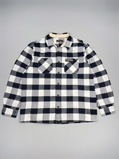 Napapijri Flannel Button Up Shirt Mens Size XL