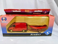 Solido #3129 Renault Trafic Zodiac Boat Toner Gam II 1:43