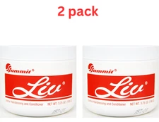 Summit Liv Crème Hairdressing and Conditioner 3.75 Oz. 2 pack