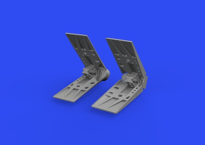 Eduard Accessories 648831 - 1:48 F-16 Airbrakes Print 1/48 for Kinetic - New