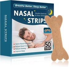50 Strips X Strength Nose Nasal Strip Snoring Breathing Workout Congestion Sleep