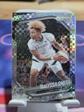 2025 Panini Prizm WNBA NaLyssa Smith Checkerboard Prizm SSP Las Vegas Aces #119